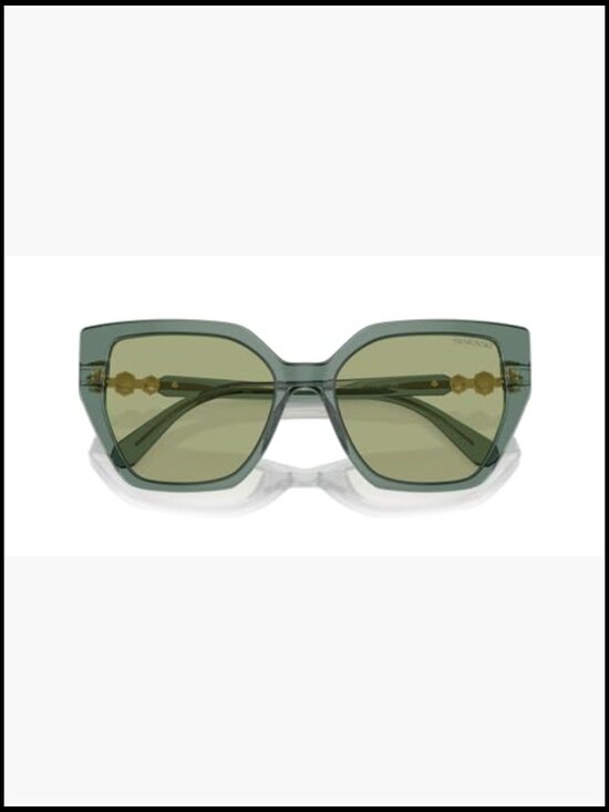 Oversized Butterfly Sunglasses with Crystal Hinges main image 4